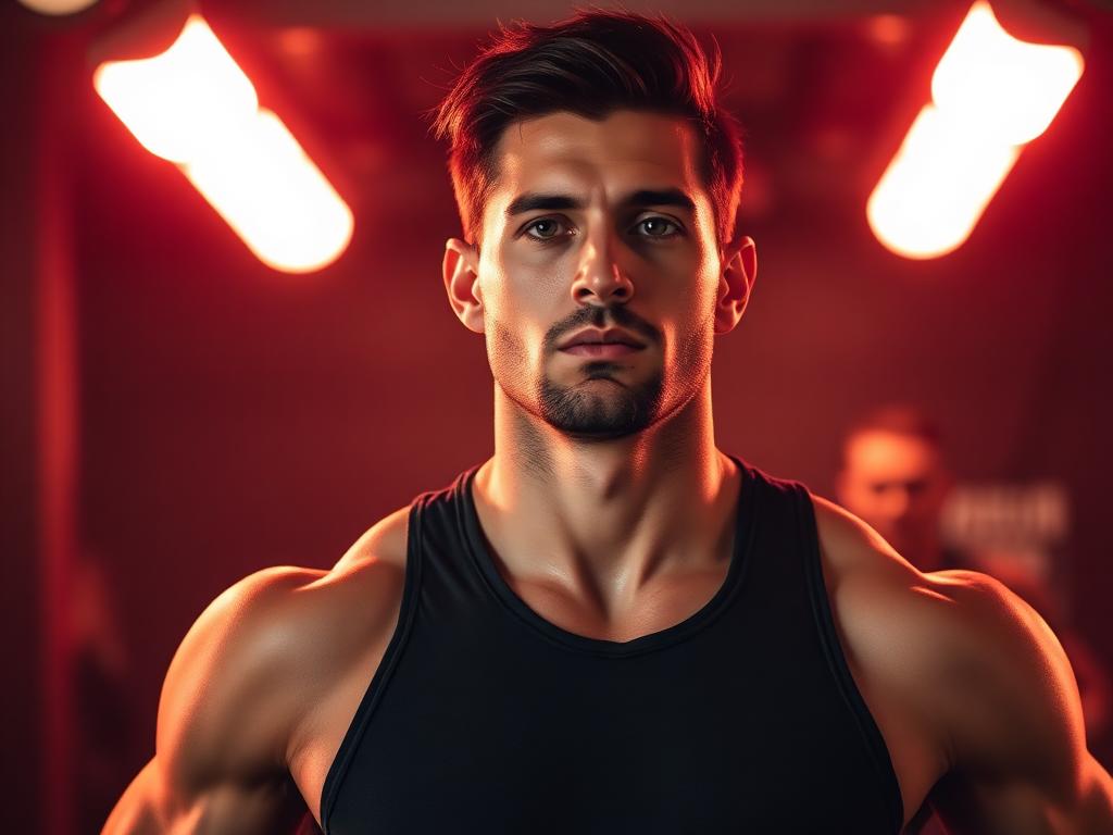 Confident, energetic man